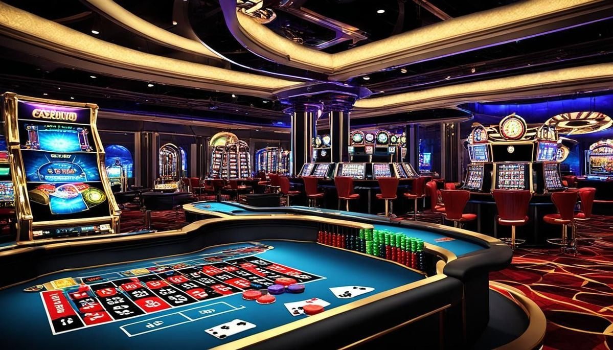 luckyplus slots page showing a variety of slot game titles on mobile screen
